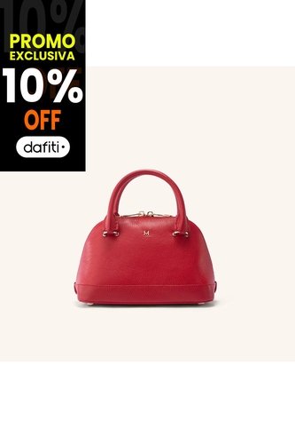 Bolso De Mano Olivia Mini Rojo Solon Hernández Mario Hernández