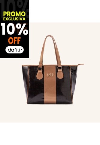Bolso De Mano Nerea Cafe Oro Lima Mario Hernández
