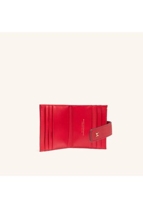 Tarjetero Broche Kai Rojo Kroma Tarjetero Broche Kai Rojo Kroma