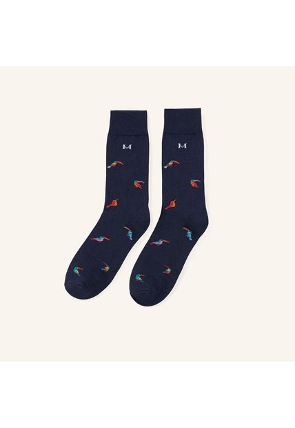 Medias Pluma Azul MH Socks