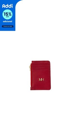 Tarjetero 8 Tarjetas Con Zip Rojo Cruz Esencial Tarjetero 8 Tarjetas Con Zip Rojo Cruz Esencial Mario Hernández