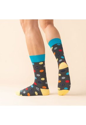 Medias Extrafina Cosmos Gris MH Socks Medias Extrafina Cosmos Gris MH Socks