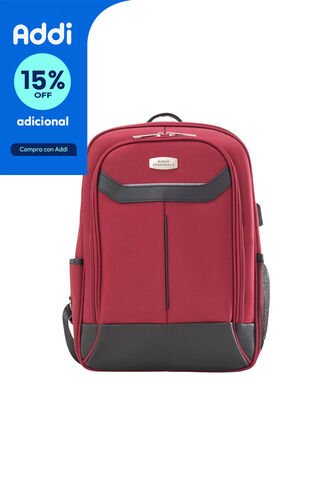Morral Cuadrado Dos Cremalleras Rojo Urban Morral Cuadrado Dos Cremalleras Rojo Urban Mario Hernández