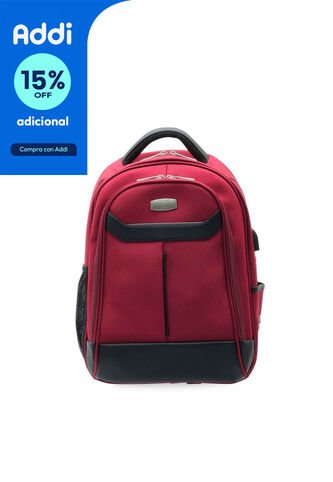 Morral Curvo Dos Cremalleras Rojo Urban Morral Curvo Dos Cremalleras Rojo Urban Mario Hernández