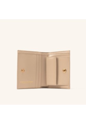 Billetera Lola Mediana Latte Mariposas
