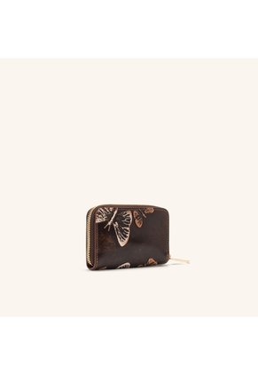 Monedero Llavero Zip Capuchino Mariposas