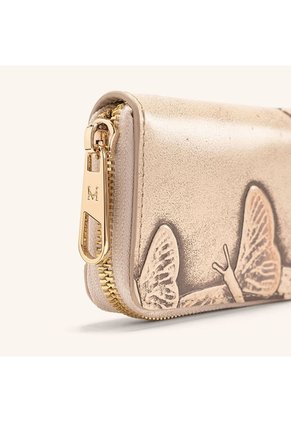 Monedero Llavero Zip Latte Mariposas