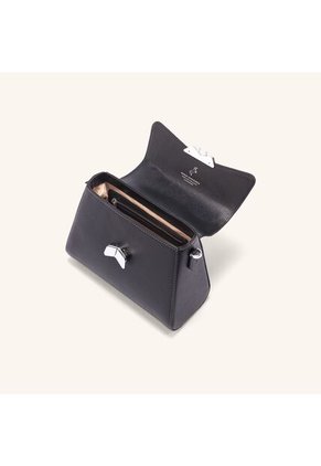 Bolso De Mano Alma Con Cadena Platino Mariposas Bolso De Mano Alma Con Cadena Platino Mariposas