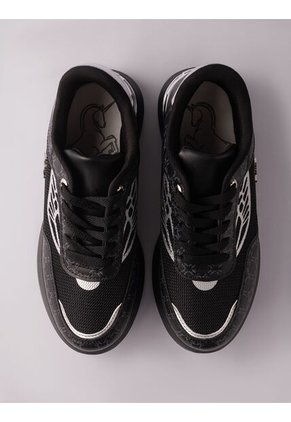 Tenis Aura Noche Plata Tenis Aura Noche Plata Talla 34