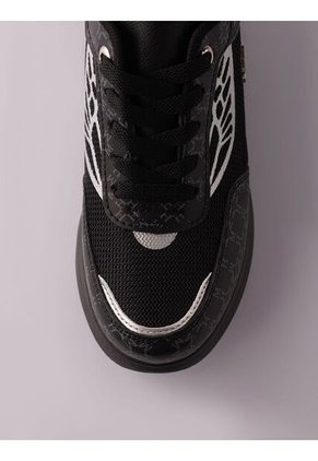 Tenis Aura Noche Plata Tenis Aura Noche Plata Talla 34