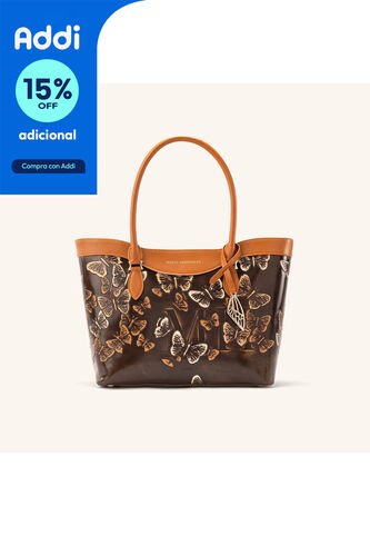 Tote Alas Mediano Capuchino Mariposas Tote Alas Mediano Capuchino Mariposas Mario Hernández