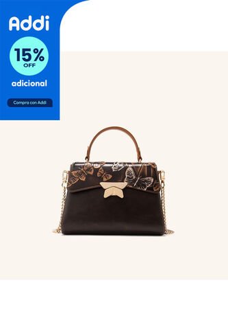 Bolso De Mano Alma Con Cadena Capuchino Mariposas Bolso De Mano Alma Con Cadena Capuchino Mariposas Mario Hernández