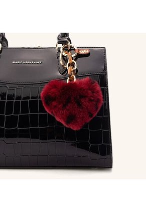 Charm Corazón Magenta Oscuro Suspiros Charm Corazón Magenta Oscuro Suspiros