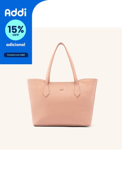 Tote Alas Mediano Palo De Rosa Coral Tote Alas Mediano Palo De Rosa Coral