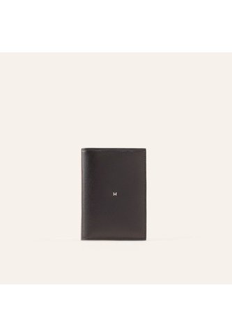 Porta Pasaporte Sencillo Negro Rojo Castellano Mario Hernández