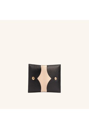 Tarjetero Malú Negro Beige Sur Tarjetero Malú Negro Beige Sur