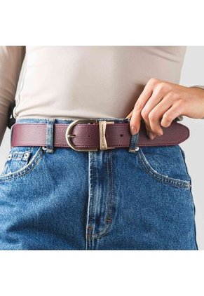 Cinturón Casual Monarca Burgundy Pitón Cinturón Casual Monarca Burgundy Pitón Talla M