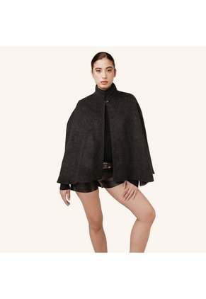 Capa Lucia Gris Oscuro Cuzco