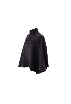 Capa Lucia Gris Oscuro Cuzco