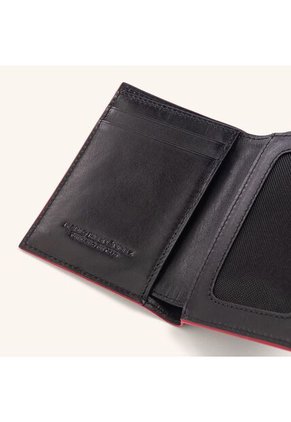 Billetera Vertical Pequeña Negro Castellano Billetera Vertical Pequeña Negro Castellano