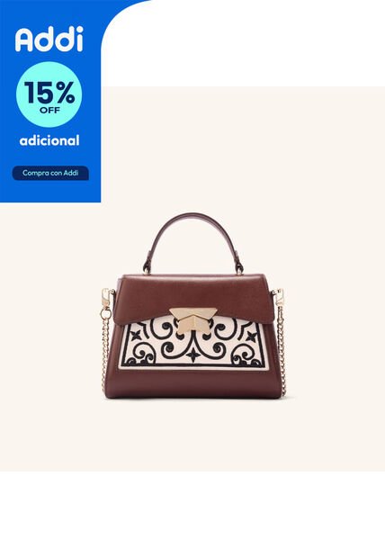Bolso De Mano Alma Con Cadena Toffe Sagrada Bolso De Mano Alma Con Cadena Toffe Sagrada
