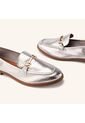 Mocasín Loafer Gracia Plata Julia Mocasín Loafer Gracia Plata Julia Talla 38 de Mario Hernández
