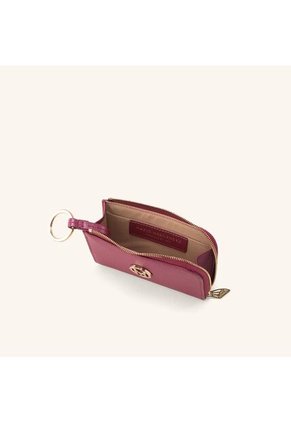 Monedero Sencillo Maral Arándano Metalizado Fontana Monedero Sencillo Maral Arándano Metalizado Fontana