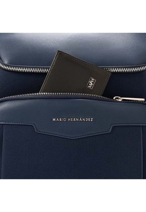 Morral Con Tapa Cano Azul Platinum