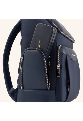 Morral Con Tapa Cano Azul Platinum