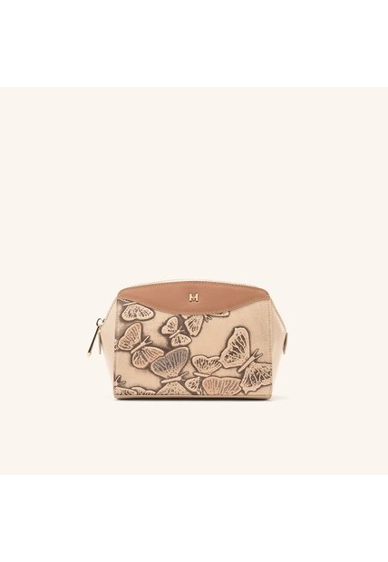 Cosmetiquero Mila Mediano Latte Mariposas Cosmetiquero Mila Mediano Latte Mariposas