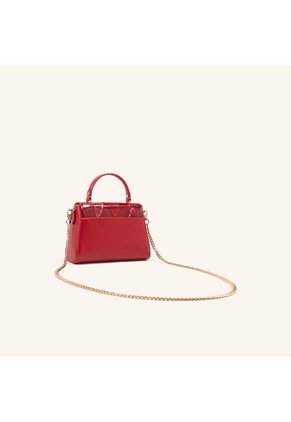 Bolso De Mano Alma Con Cadena Pimiento Mariposas Bolso De Mano Alma Con Cadena Pimiento Mariposas