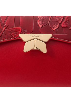 Bolso De Mano Alma Con Cadena Pimiento Mariposas Bolso De Mano Alma Con Cadena Pimiento Mariposas