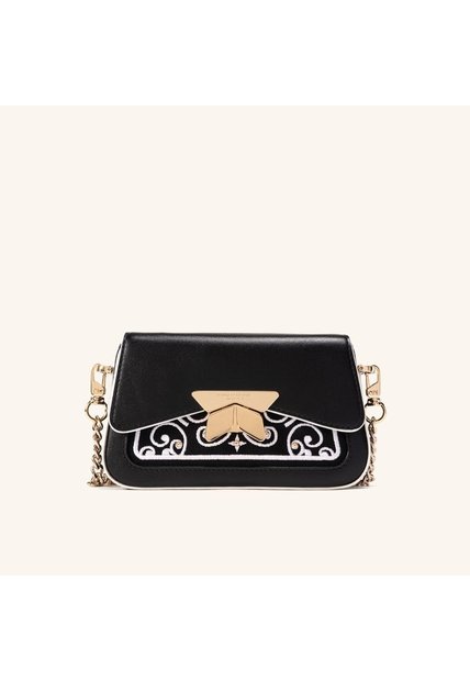 Manos Libres Alma Con Cadena Mini Negro Oro Sagrada Manos Libres Alma Con Cadena Mini Negro Oro Sagrada
