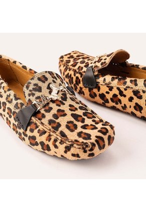 Mocasín Driver Salome Pelo Guepardo MH Mocs Mocasín Driver Salome Pelo Guepardo MH Mocs Talla 41