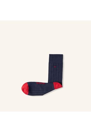 Medias Acanaladas Extrafina Azul Lt MH Socks Medias Acanaladas Extrafina Azul Lt MH Socks