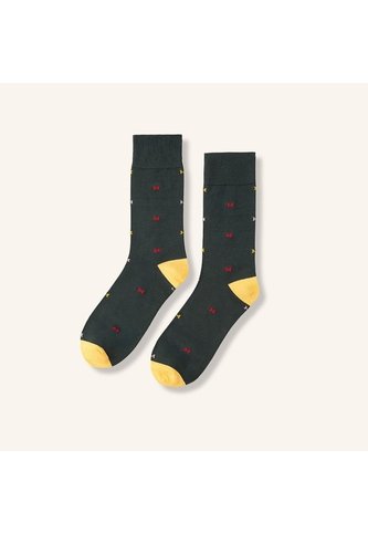 Medias Monograma Extrafina Prado MH Socks Medias Monograma Extrafina Prado MH Socks Mario Hernández