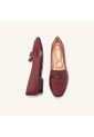 Mocasín Luciana Carmesí MH Mocs Mocasín Luciana Carmesí MH Mocs Talla 39 de Mario Hernández