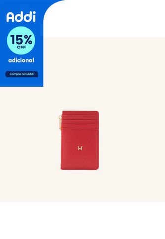 Tarjetero 8 Tarjetas Con Zip Rojo Gris Sur Tarjetero 8 Tarjetas Con Zip Rojo Gris Sur Mario Hernández