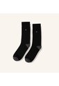 Medias Acanaladas Extrafina Negro Lt MH Socks Medias Acanaladas Extrafina Negro Lt MH Socks de Mario Hernández