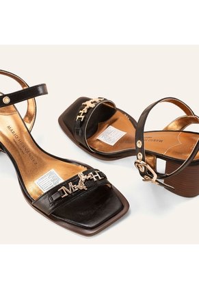 Sandalias Vela Negro Glamour