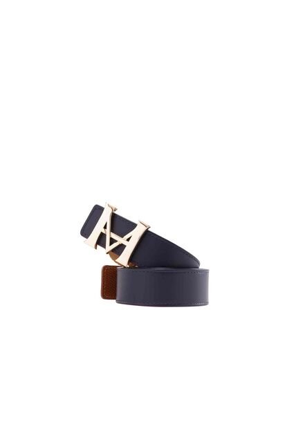 Cinturón Casual Hombre Monograma Doble Faz Orion Havana Cinturón Casual Hombre Monograma Doble Faz Orion Havana Talla L