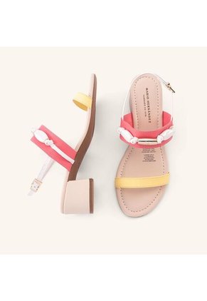 Sandalias Bilbao Rosa Blanco Brisabonita Sandalias Bilbao Rosa Blanco Brisabonita Talla 37