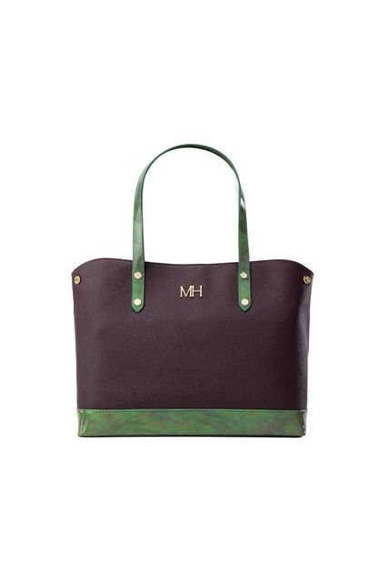 Satchel Mónica Borgoña Capri Satchel Mónica Borgoña Capri
