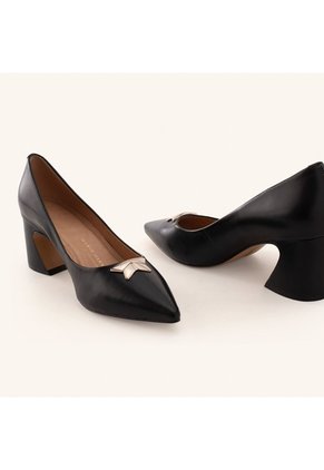 Tacones Alas Negro Glamour