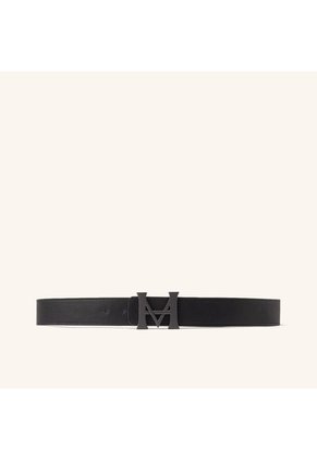 Cinturón Monograma Doble Faz Negro Azul Lt Cinturón Monograma Doble Faz Negro Azul Lt Talla M