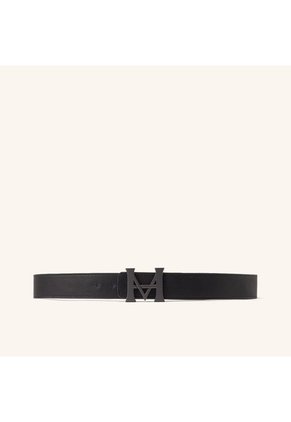 Cinturón Monograma Doble Faz Negro Azul Lt Cinturón Monograma Doble Faz Negro Azul Lt Talla M