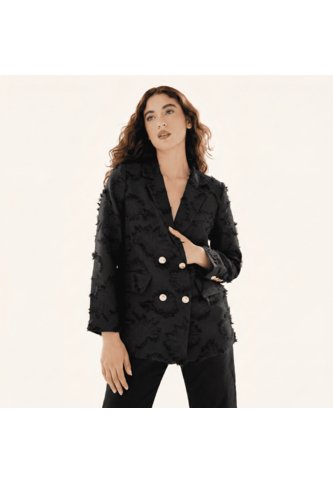 Blazer Prado Negro Monteazul Mario Hernández