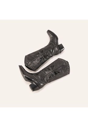 Botas Jerez Caña Alta Negro Glamour Botas Jerez Caña Alta Negro Glamour Talla 38