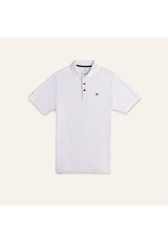 Camiseta Polo Emblema Blanco Tierra Arriba Camiseta Polo Emblema Blanco Tierra Arriba Talla L Mario Hernández