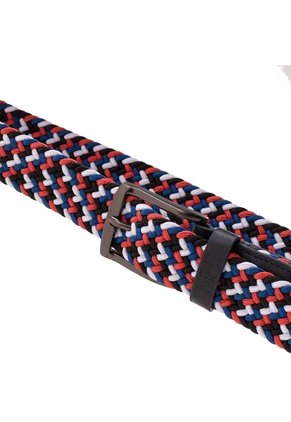 Cinturón Nogal Casual Trenzado Paco Navy Cinturón Nogal Casual Trenzado Paco Navy Talla 105
